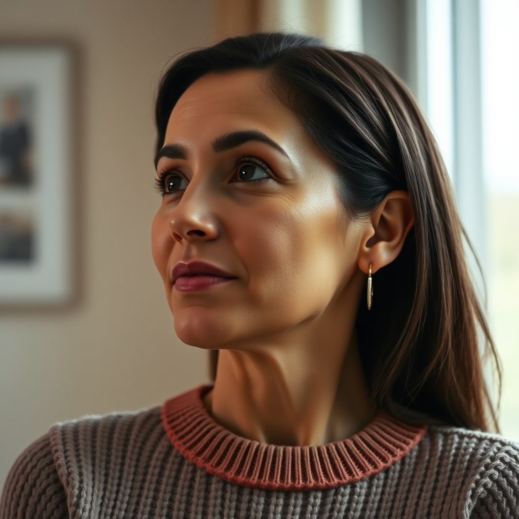 Family member portrait