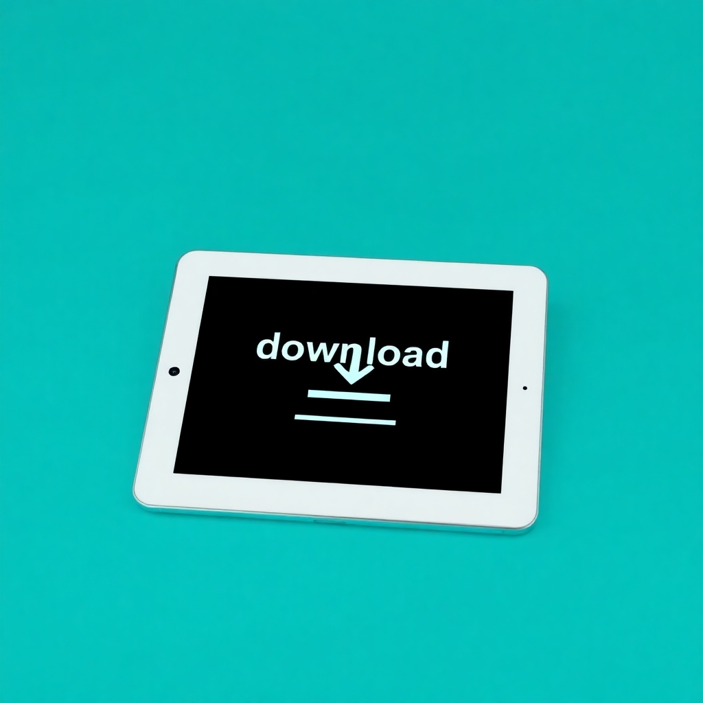 A photorealistic close-up the tablet screen. Render in 8k resolution with hyperrealistic detail.