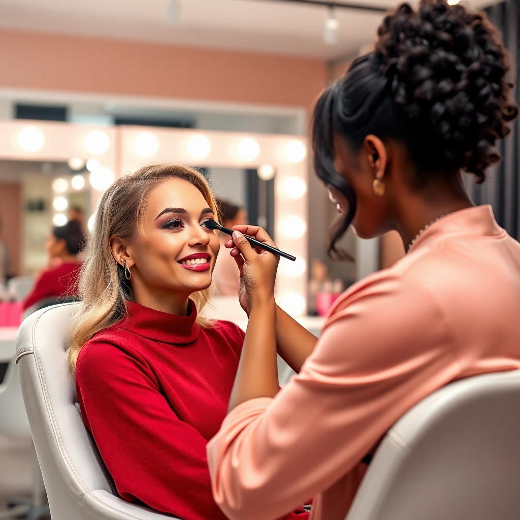 A stylized image representing inner radiance. Imagine a silhouette of a woman surrounded by a glowing aura of light. The light emanates from within her, symbolizing confidence and self-love. The color palette is warm and inviting, with golden hues and soft pinks. The background is a dark, contrasting color to emphasize the glow. Style reference: Inspired by spiritual art and minimalist design. The woman could be in a yoga pose or meditative stance, emphasizing inner peace. Technical specs: 4K resolution, high quality, with subtle light effects.
