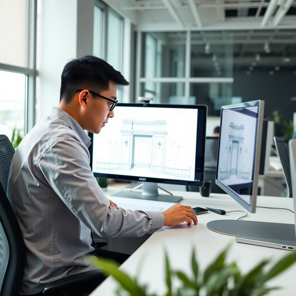 Photorealistic image of a welder working on a metal structure, with sparks flying and intense focus. Highlight the precision and skill of the welder. Dramatic lighting. 4K resolution.