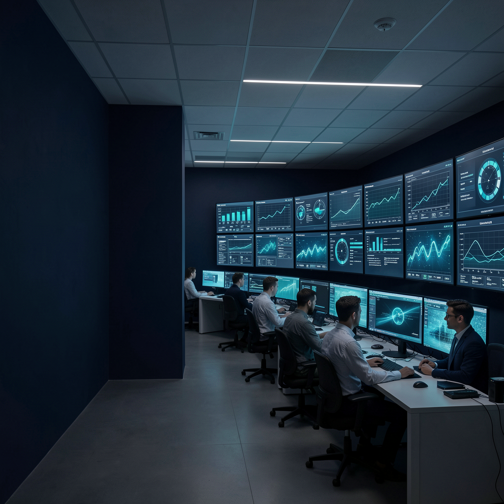 Network operations team providing support