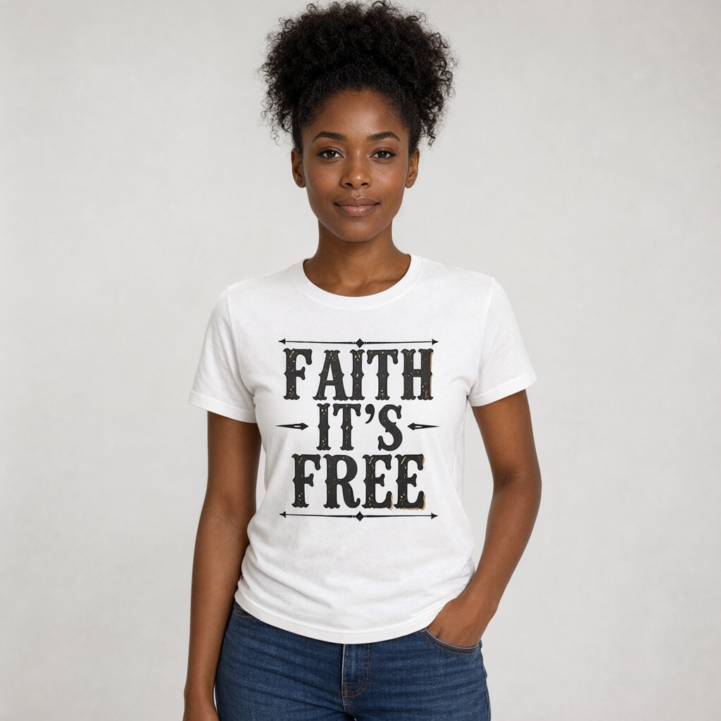 Free Faith Walk Boldly in Belief T-Shirt