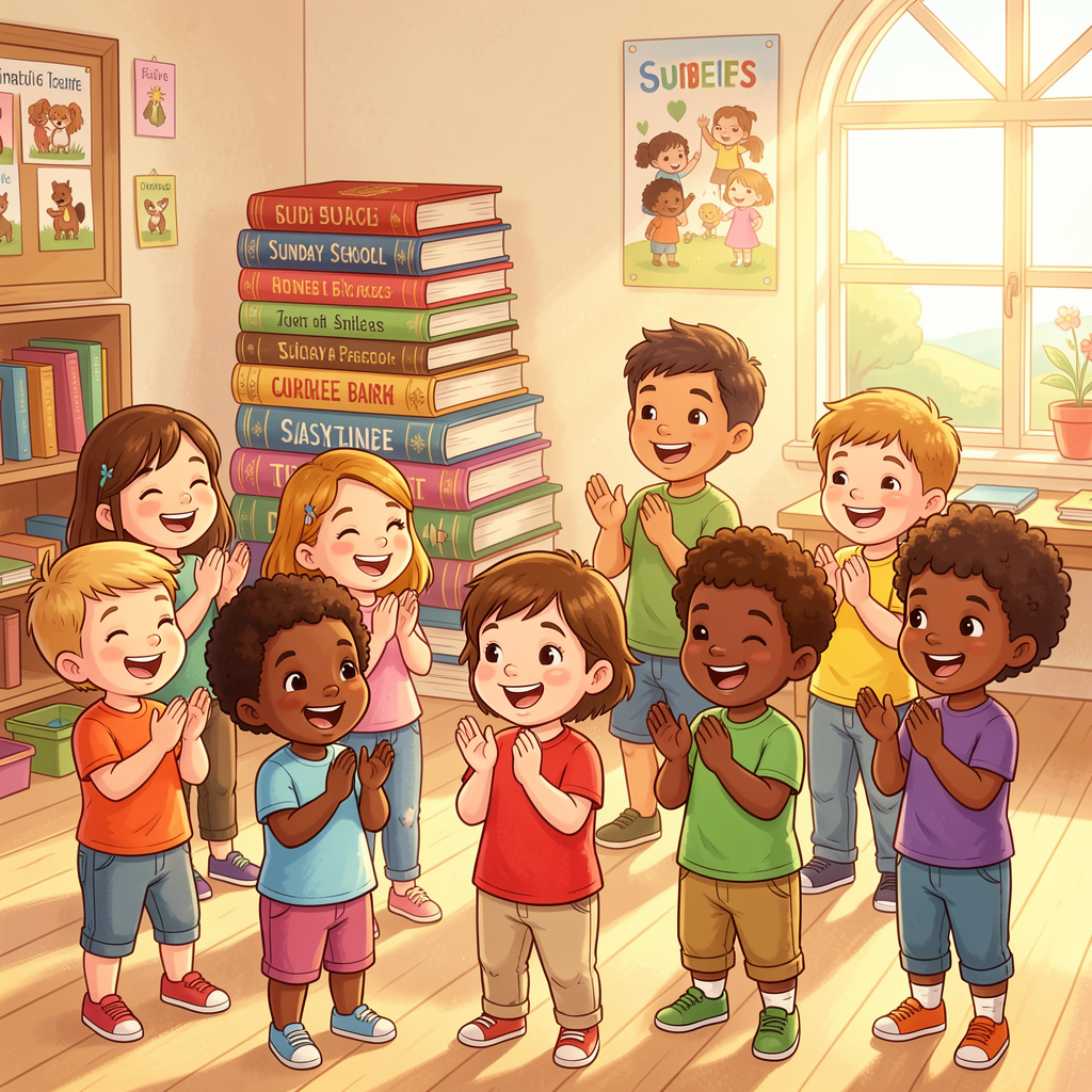 Children singing Books of the Bible Rap