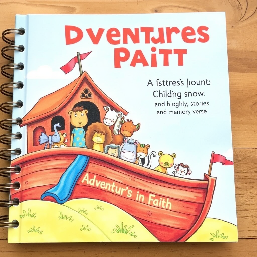 Adventures in Faith journal cover