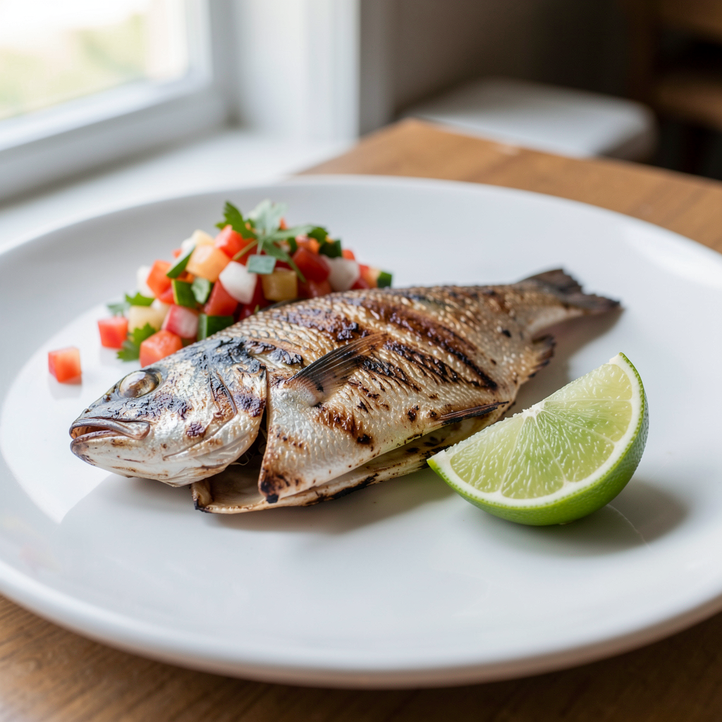 Grilled Snapper Dish
