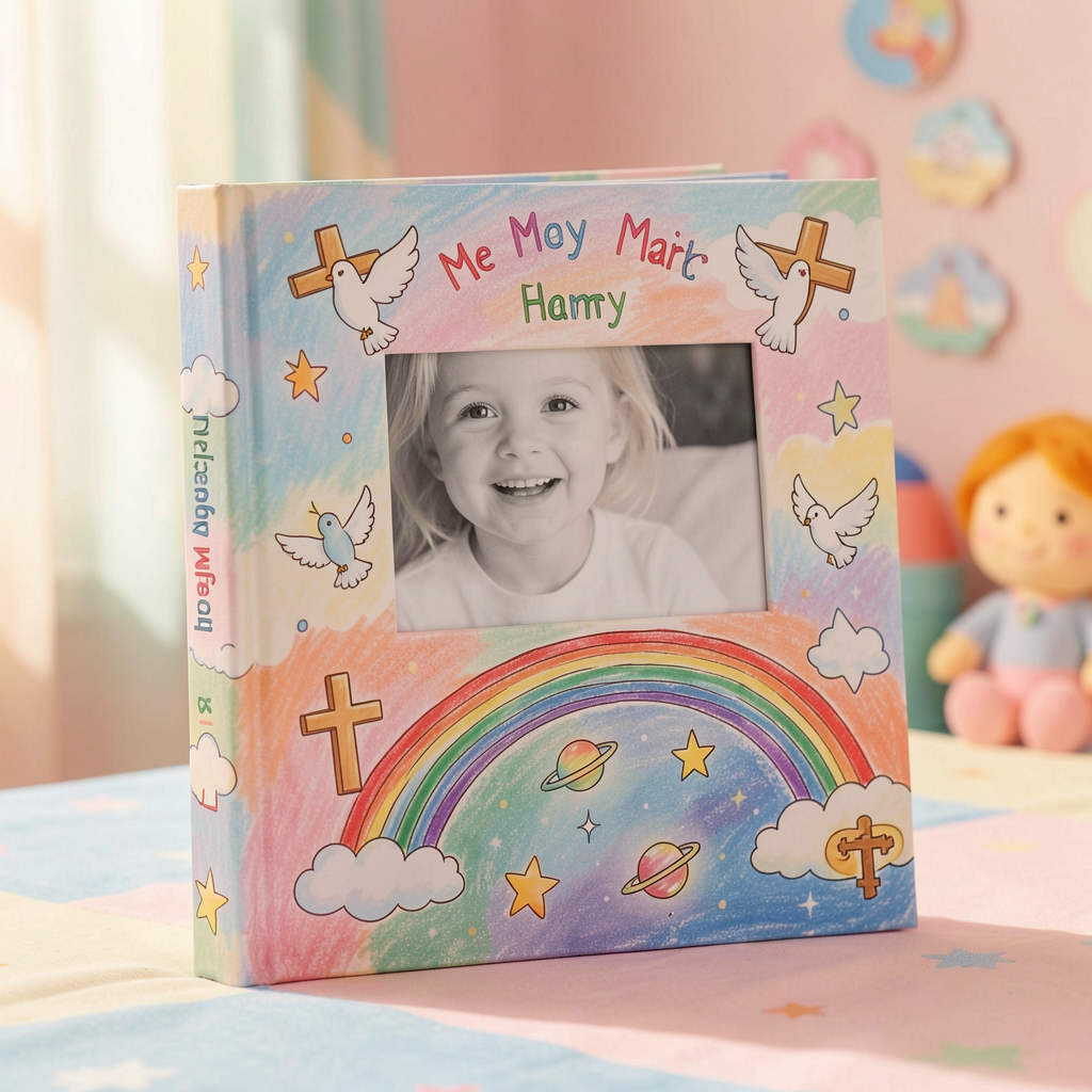 Children's Bible memory book cover