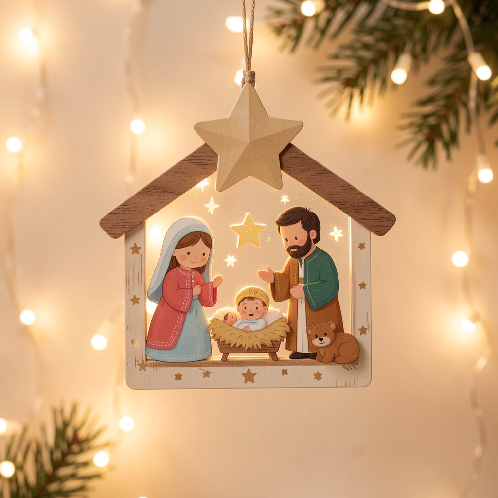 Nativity ornament