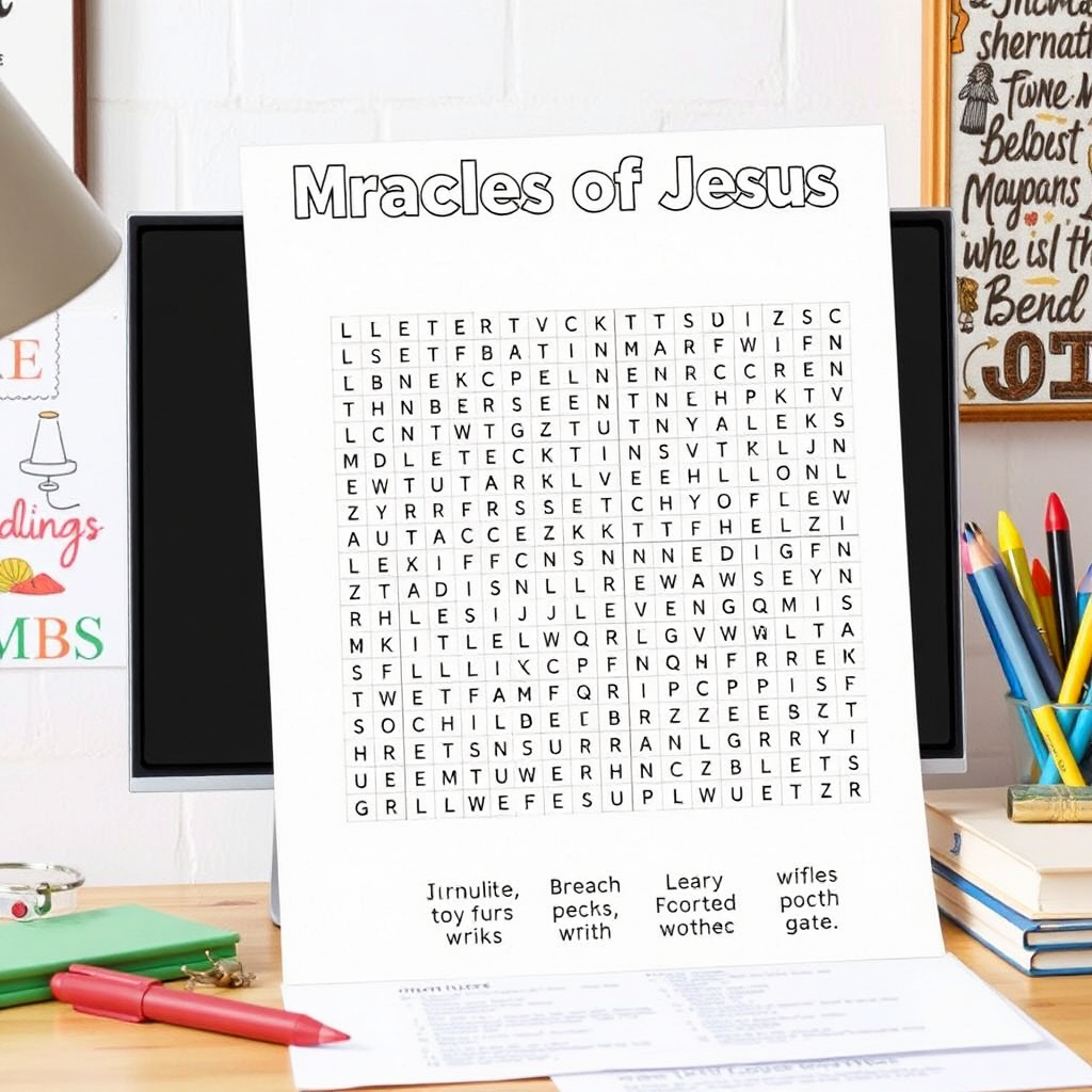 Miracles Word Search