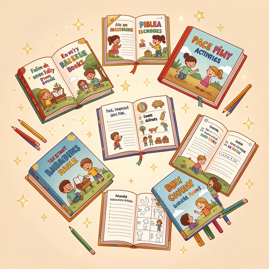 Colorful Bible resource books