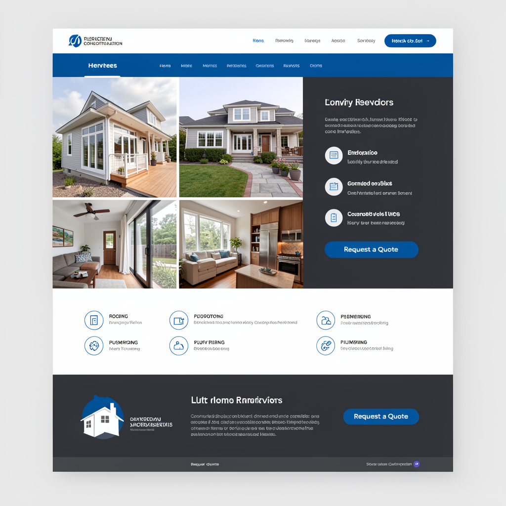 Island Pro Construction Website Demo