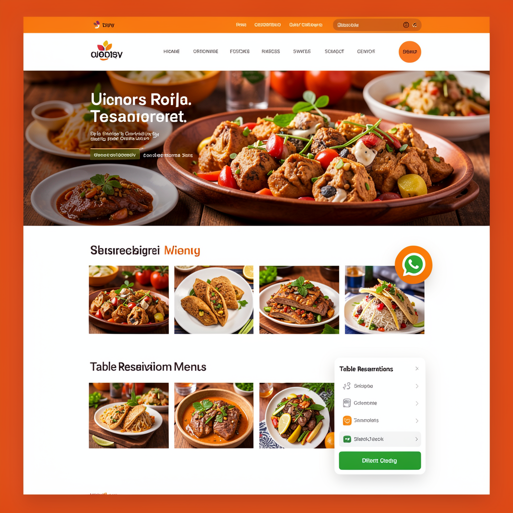 Island Flavors Restaurant Website Demo