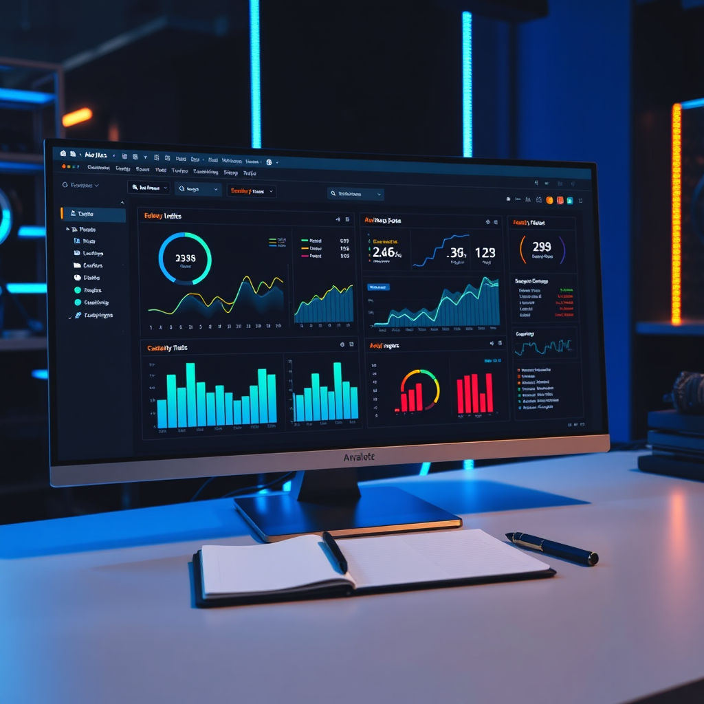 Analytics dashboard interface