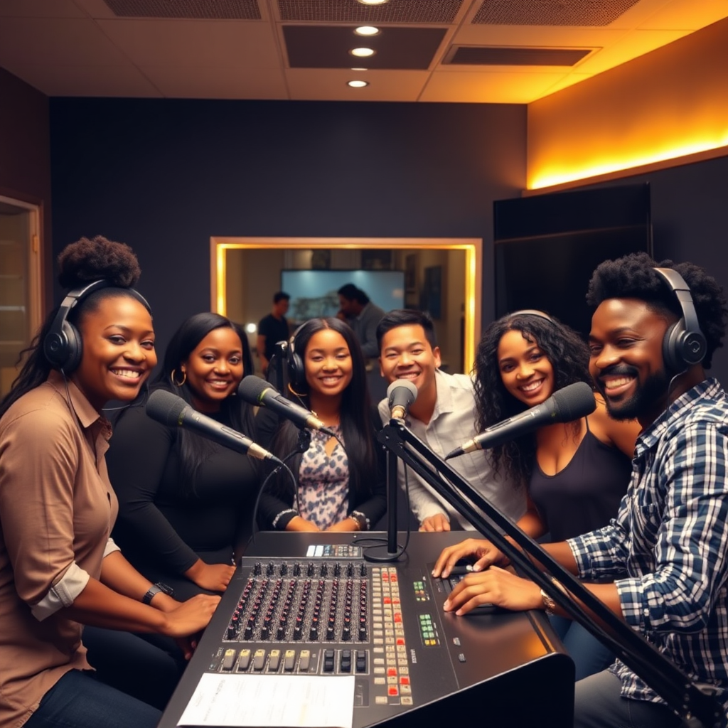 Community choir and studio scene