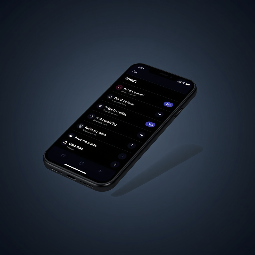 Annotated Aurora screenshot showing smart list prioritization and highlights