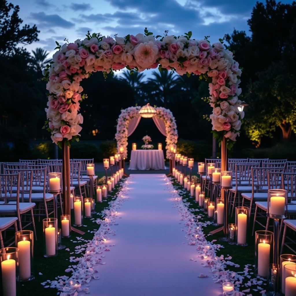 Ceremony Aisle Decor