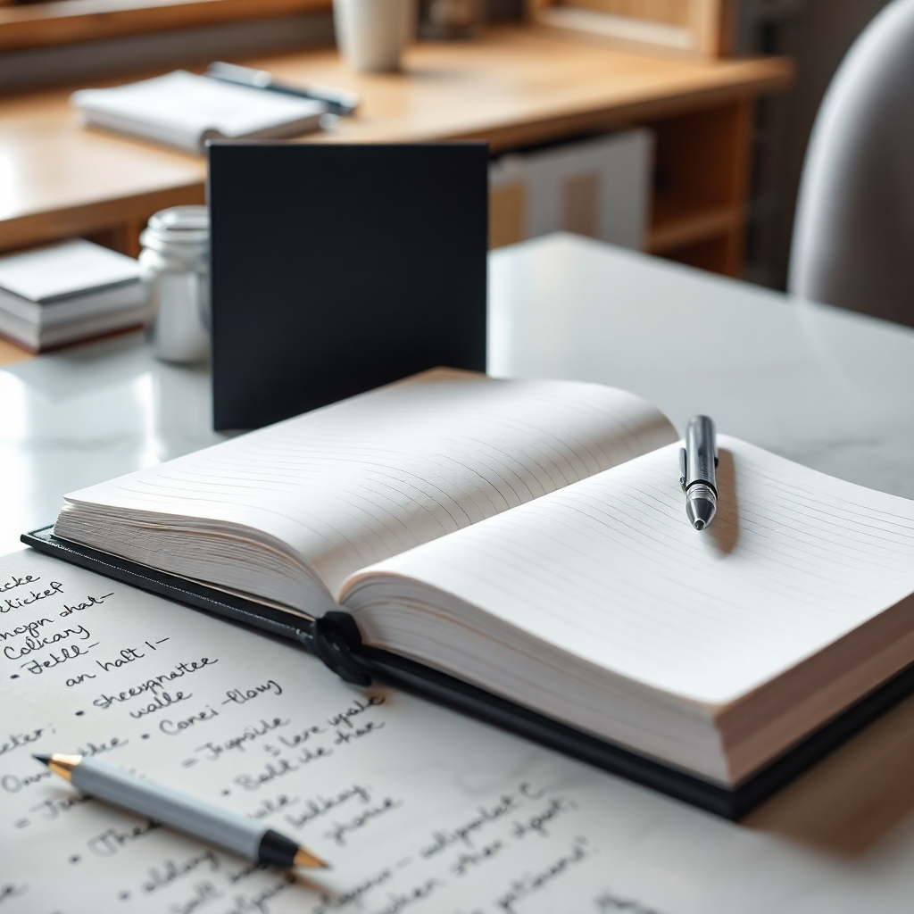 A photorealistic image showing a person's hands typing on a vintage typewriter. The keys are slightly worn, reflecting the history and authenticity of the writing process. The background is blurred, focusing attention on the act of creating meaningful content. The lighting is soft and natural, emphasizing the tactile nature of the experience. The overall feel is one of sincerity, craftsmanship, and the enduring power of written communication.