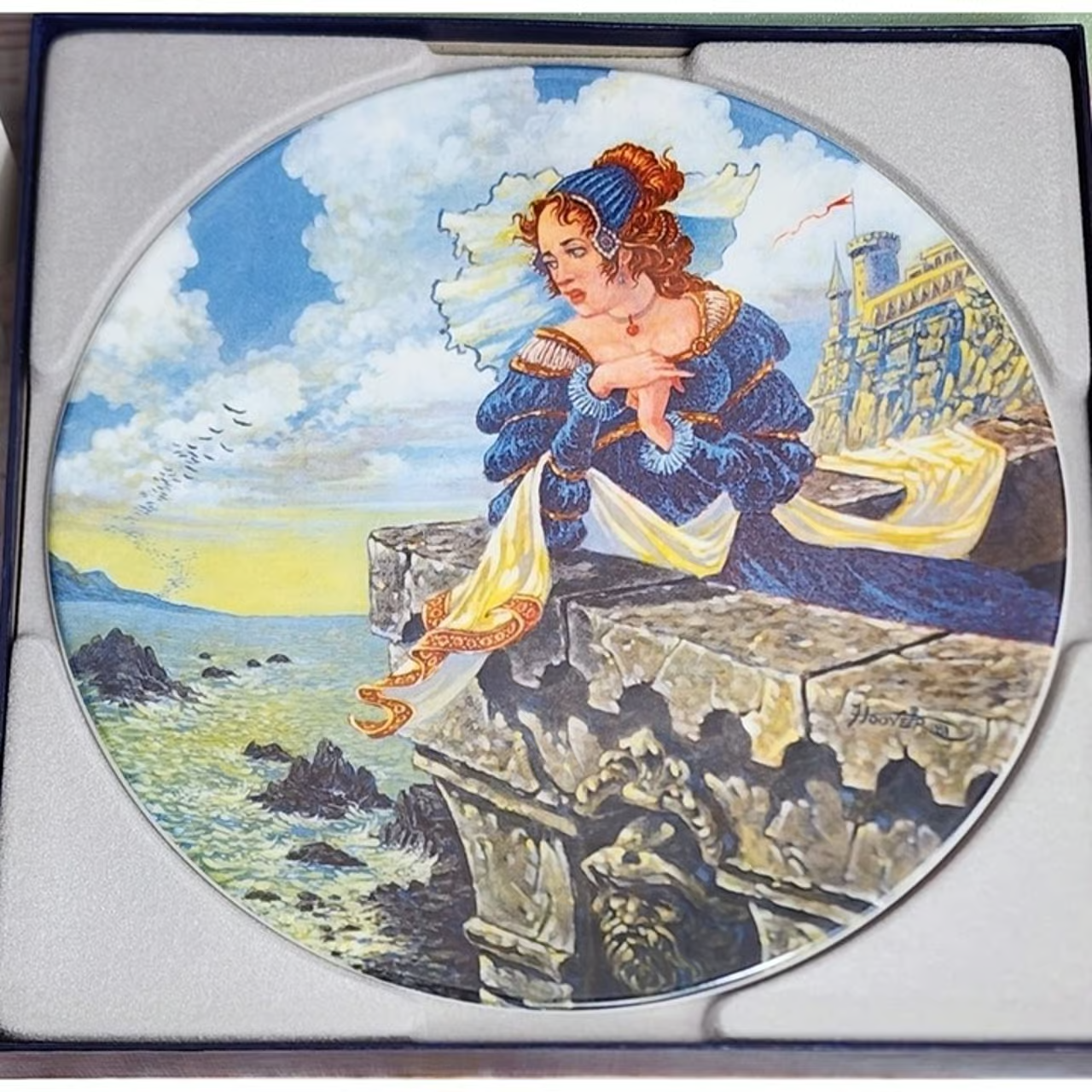 Create an image that visually represents the unleashing of creative expression. The scene should depict a person standing in front of a wall covered in vibrant AI-generated art and carefully arranged pre-owned items. The person should be radiating confidence and joy. The color palette should be bold and eclectic, reflecting the diversity of the art and items. The lighting should be bright and celebratory, highlighting the person's face and the surrounding environment. Consider adding subtle details like paint splatters on the floor and vintage postcards pinned to the wall. Style references include the art installations of Yayoi Kusama and the personal style of Iris Apfel. Render in 4K resolution for high-quality detail.