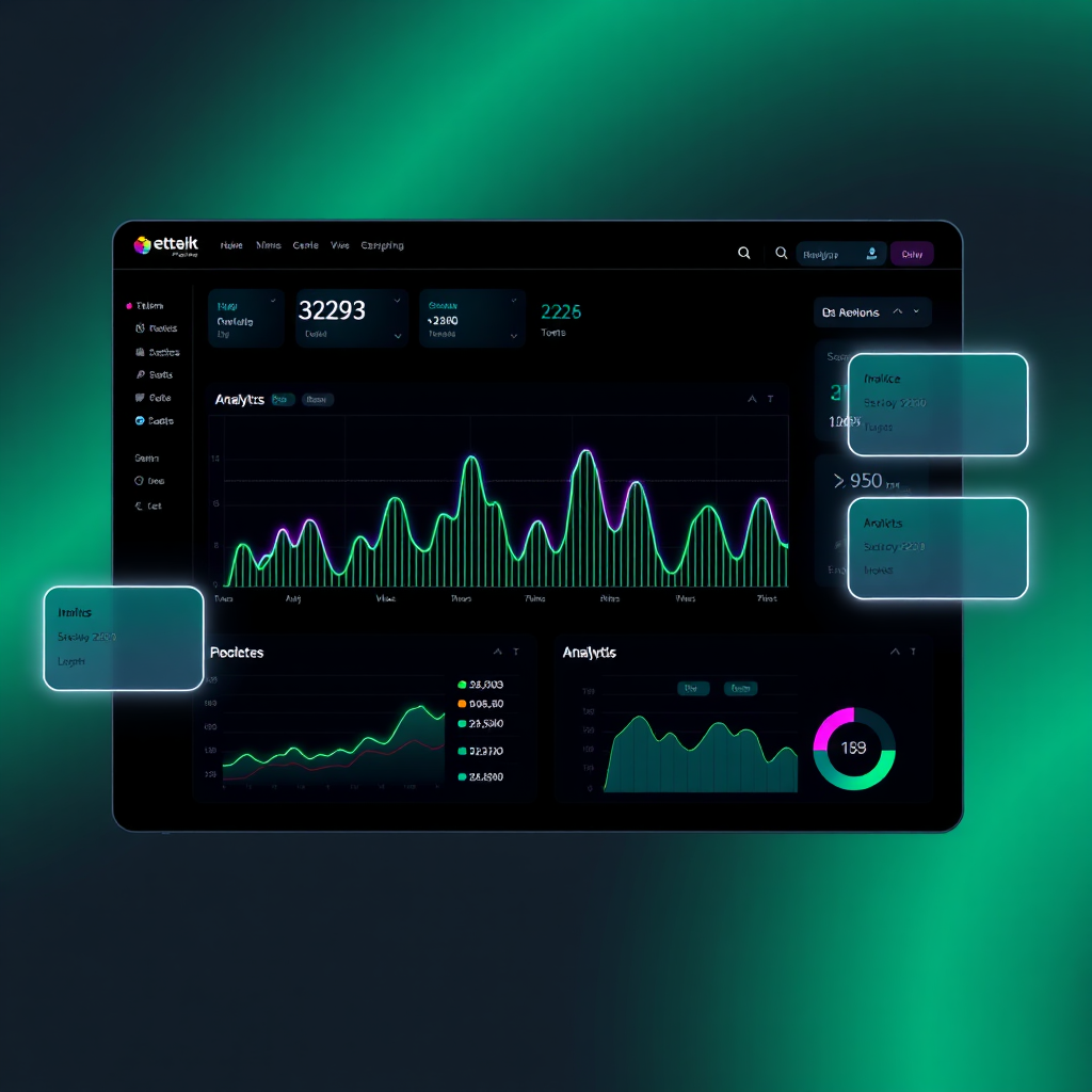 Creator Dashboard Analytics UI