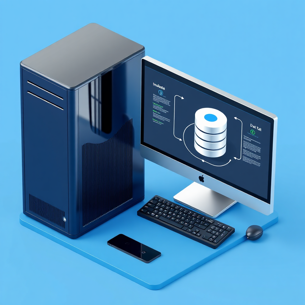 Datenerfassung Illustration