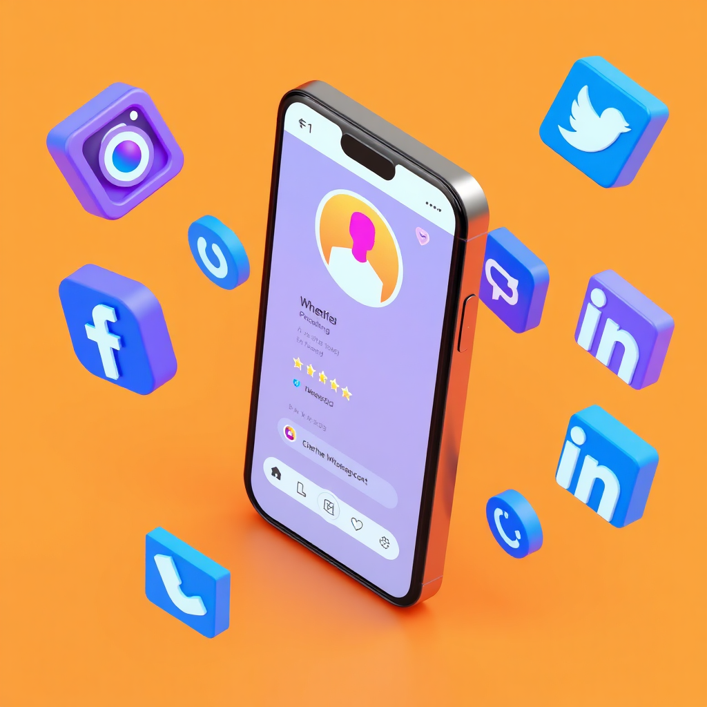 Social Media Illustration