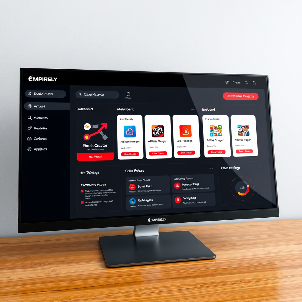 EMPIRELY Platform Dashboard Preview