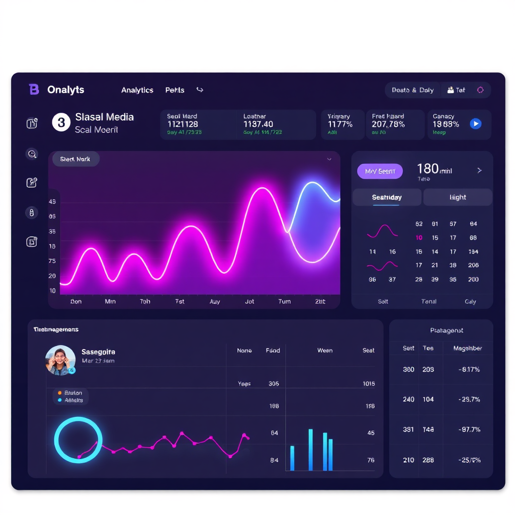 Social Media Dashboard