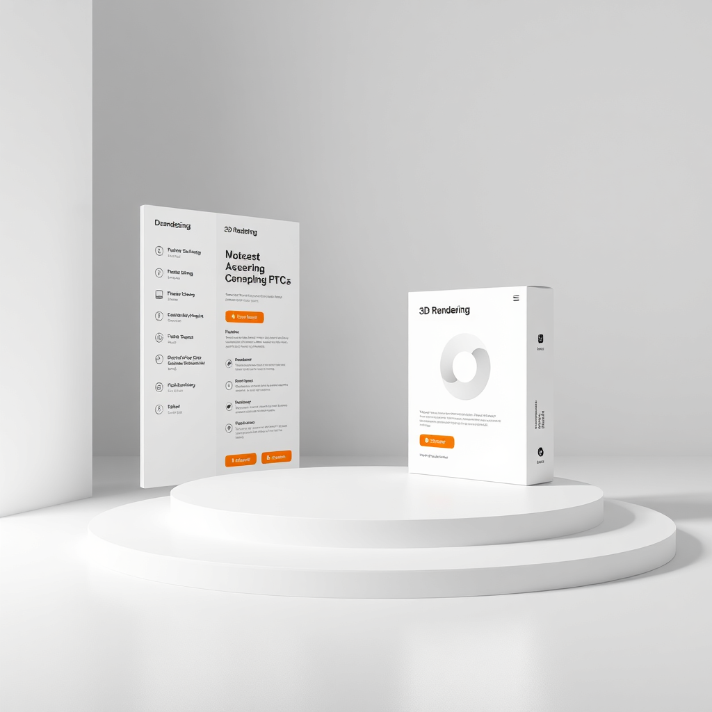 3D product mockup generator