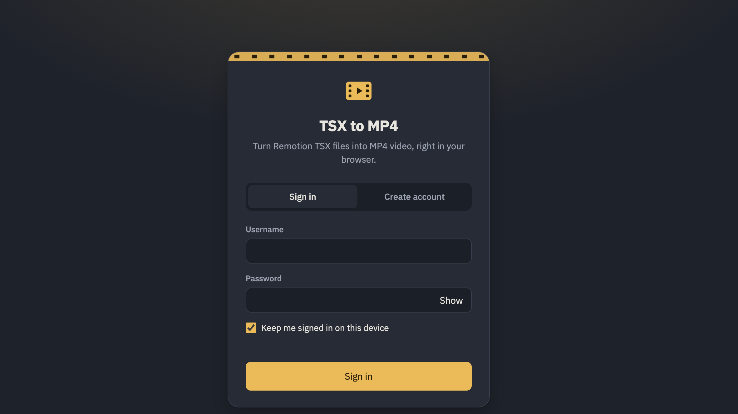 Remotion code running
