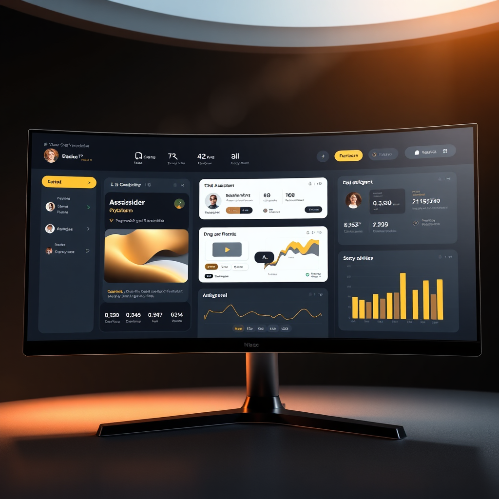 WebForgeAI Dashboard Preview