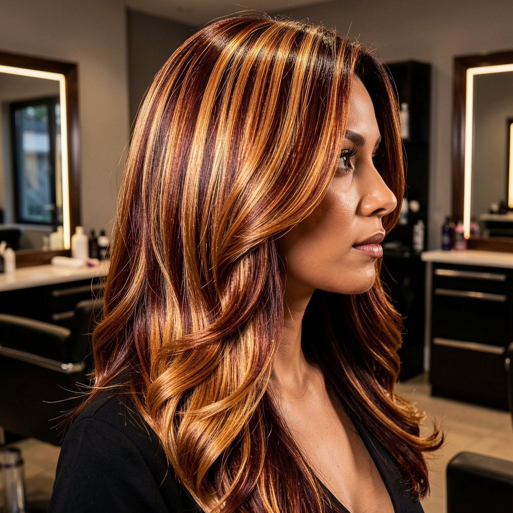 Hair colour transformation