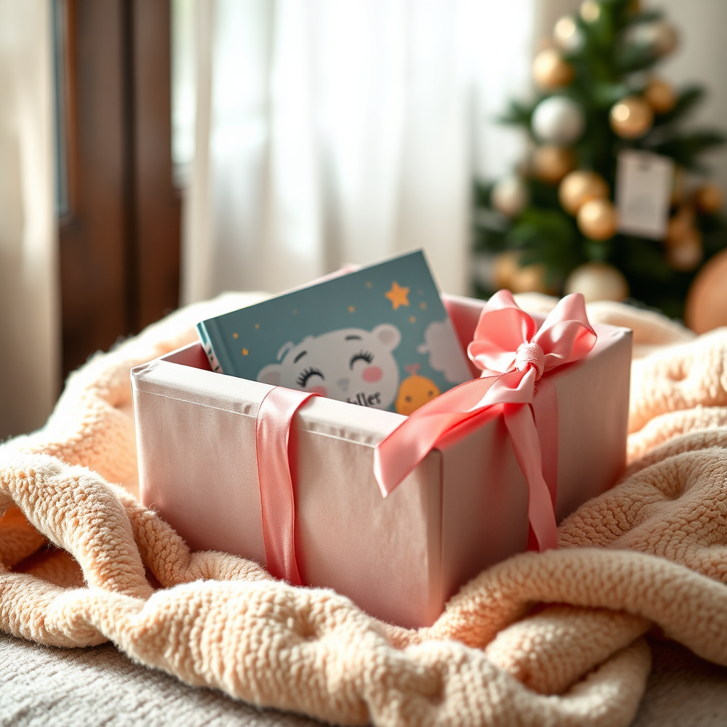 Gift wrapped personalized children's book
