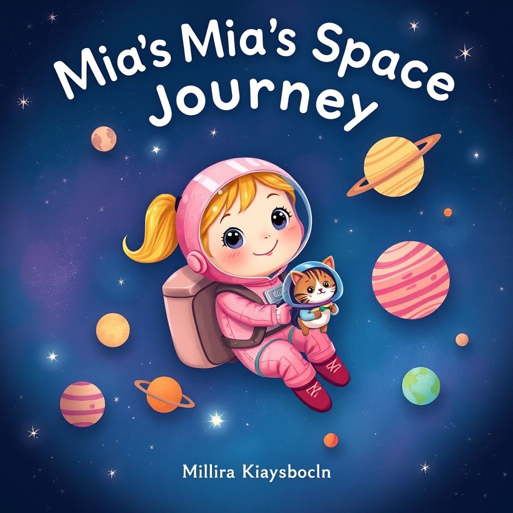 Mia's Space Journey book cover