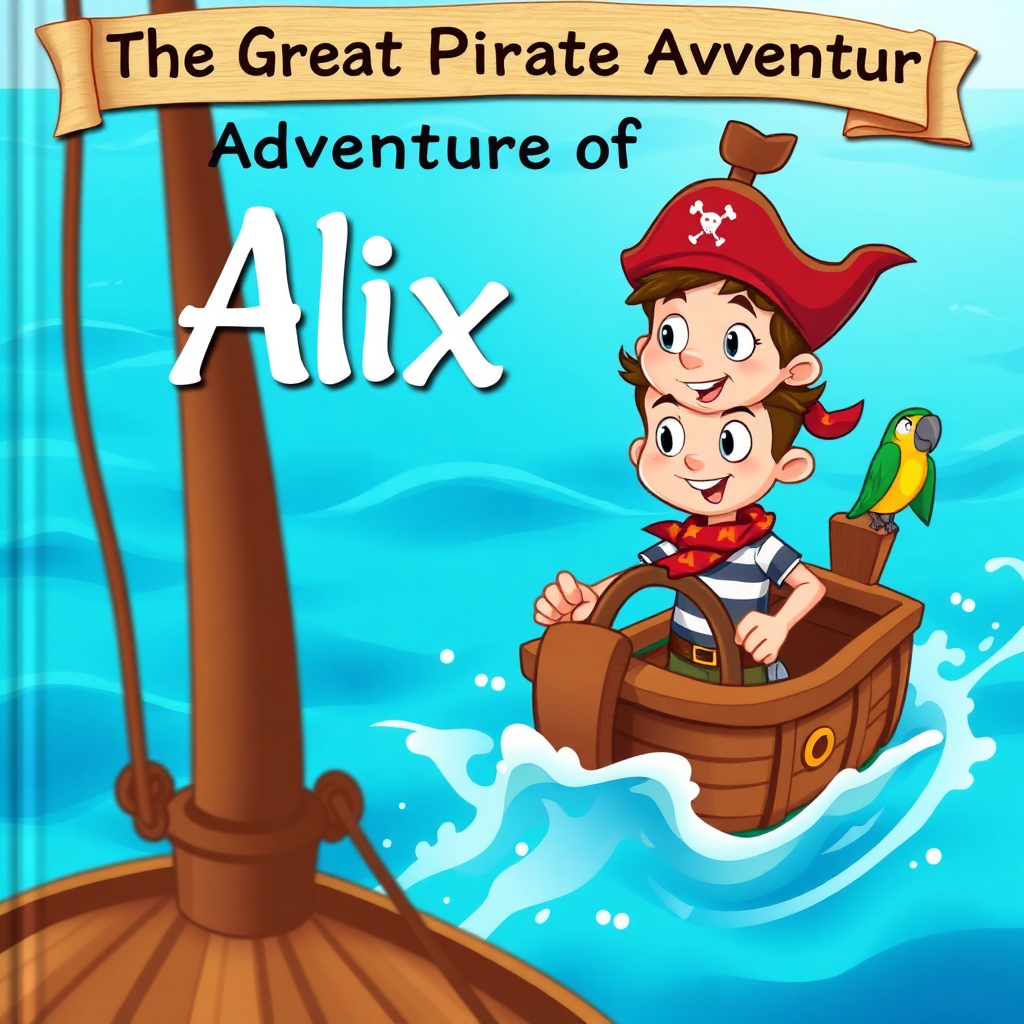 Alex's Pirate Adventure book cover