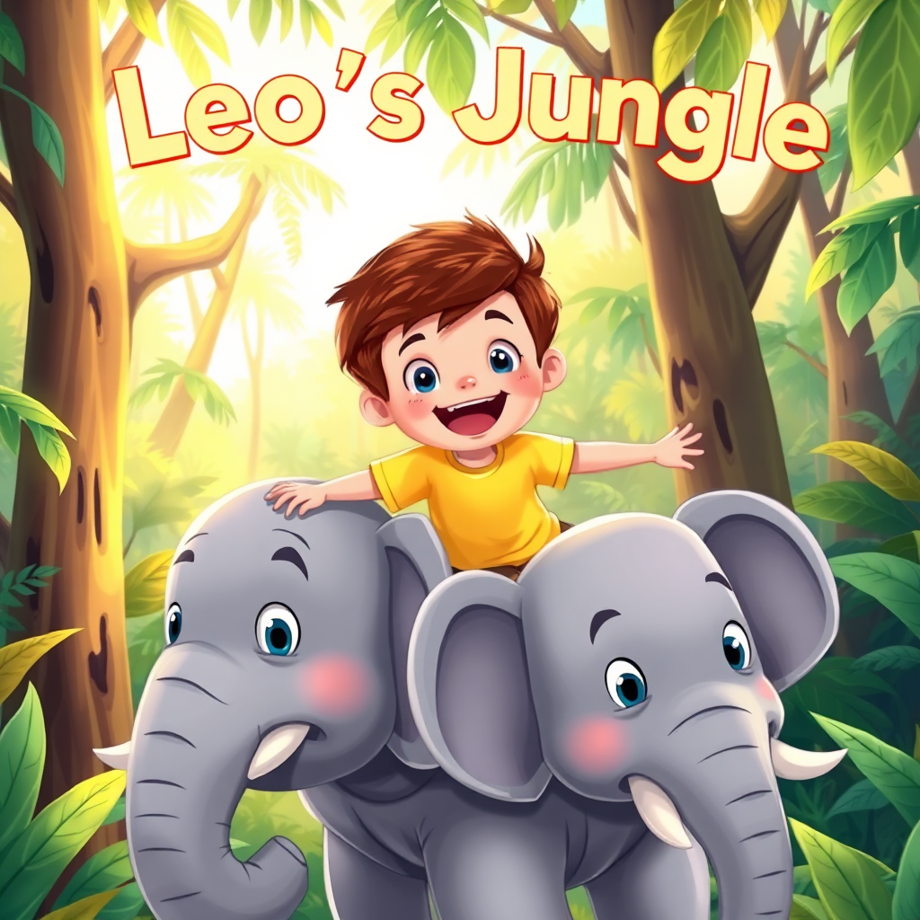 Leo's Jungle Adventure book cover