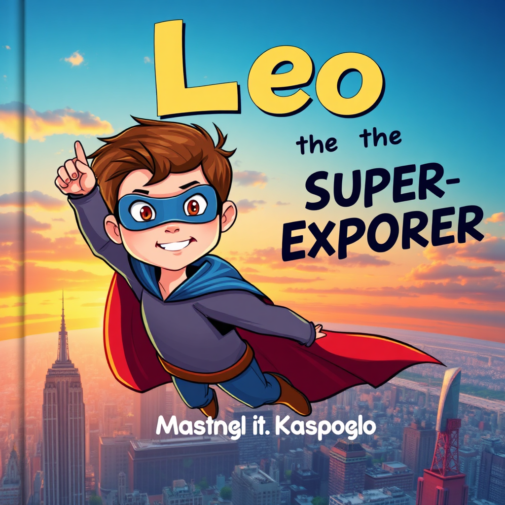 Leo the Super-Explorer book cover
