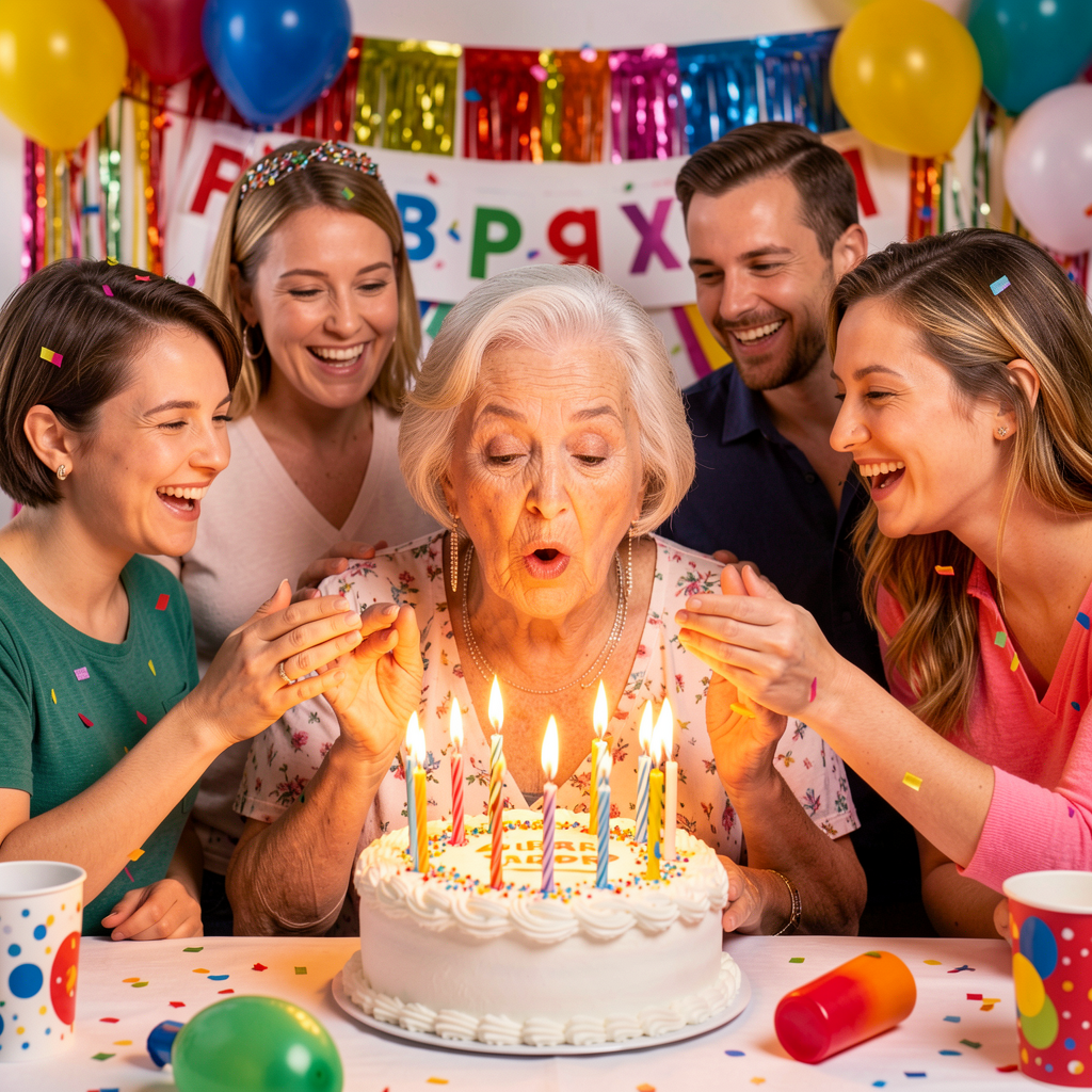 Women celebrating milestones.
