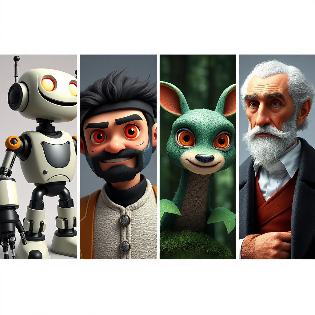 Gallery of AI Generated Characters