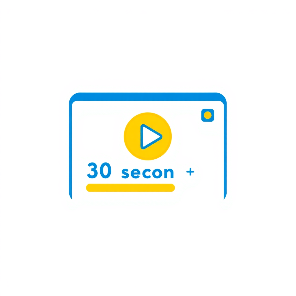 30-second ad package icon