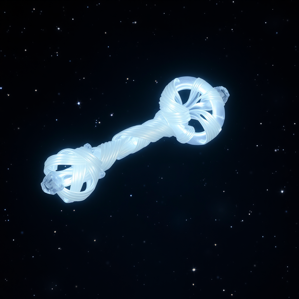 Key made of woven moonlight