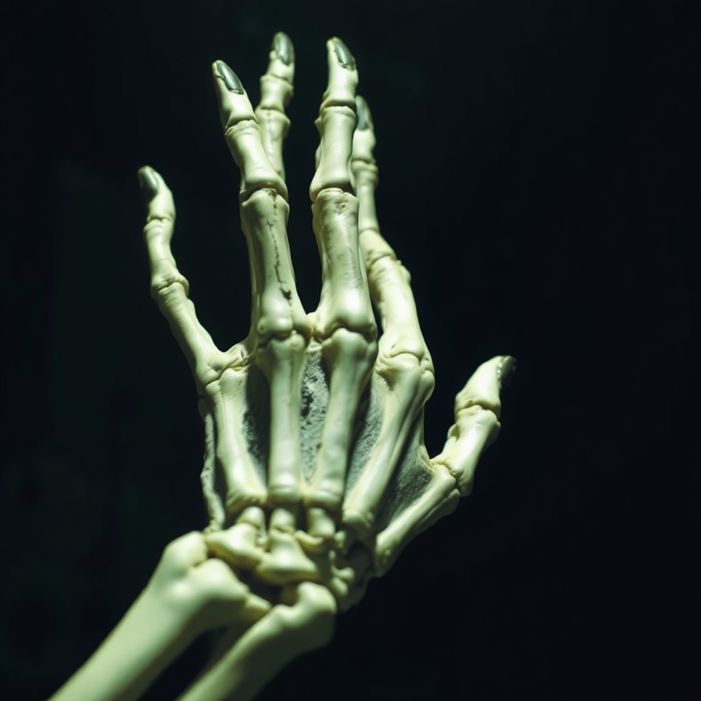 Creepy reaching hand