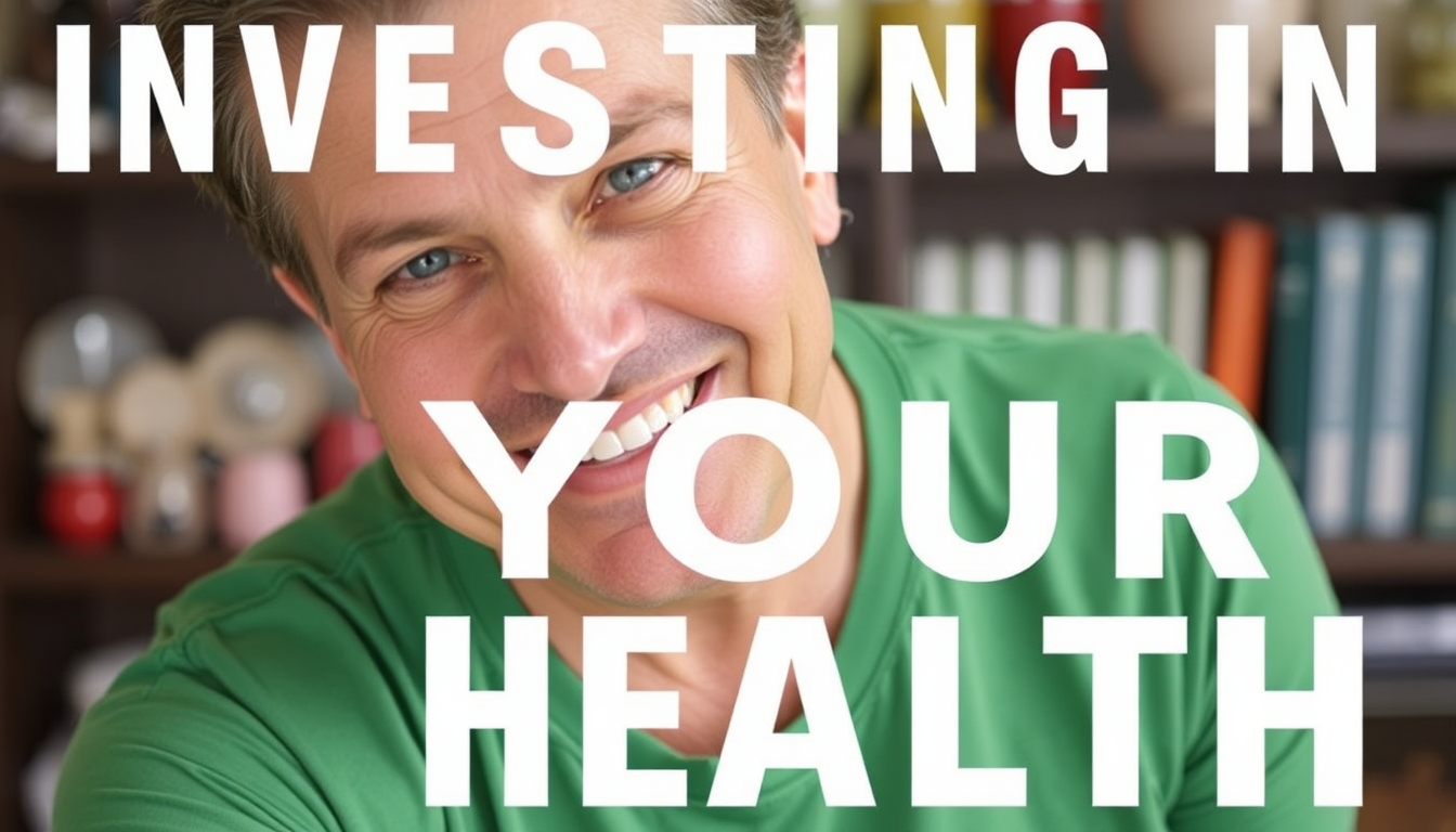 Create a stylized image representing the concept of investing in health, such as a person planting a seed representing long-term well-being. Use a warm and hopeful color palette. Lighting should be soft and encouraging. Camera angle should be a medium shot. This image should convey that prioritizing liver health is a valuable investment.