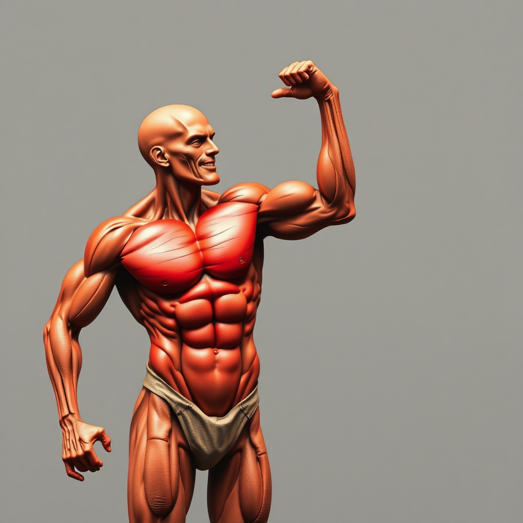 muscles building immunity.