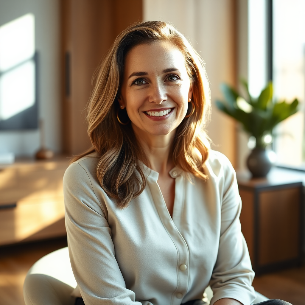 Woman representing identity and clarity