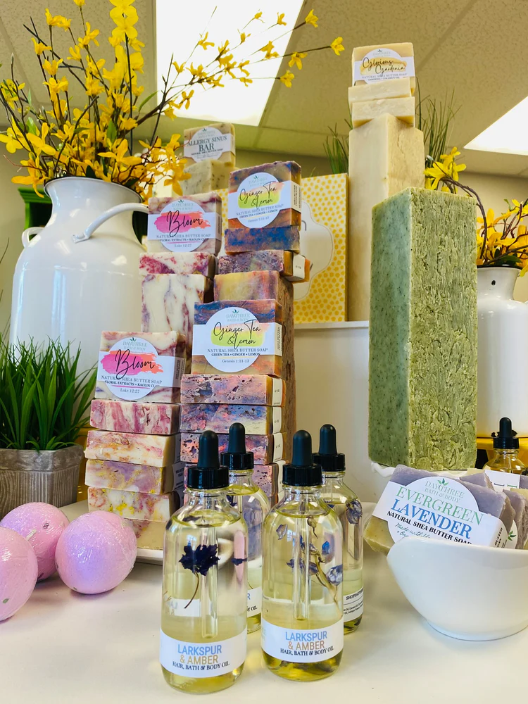 Day Three Bath and Body, a friend of Aim 4 Holistic Health