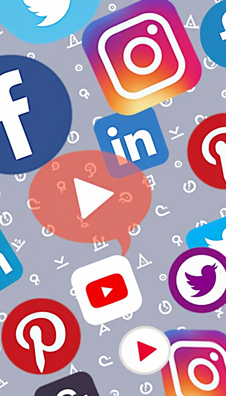 A split-screen image contrasting a generic social media feed with a highly engaging and visually appealing feed curated for a specific salon. The contrast emphasizes the difference between average and professional social media management. Use dramatic lighting to highlight the professional feed. Camera angle: medium shot.