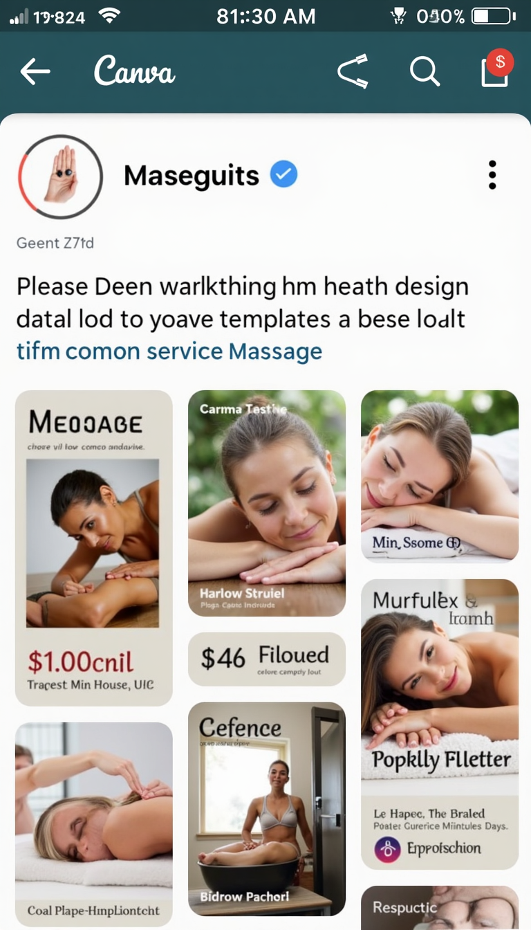 A time-lapse image showing a smartphone displaying different salon-related social media posts, each going live at different times of the day. The background is blurred to focus attention on the phone. Use soft, warm lighting to create a sense of comfort and consistency. The camera angle should be slightly above, emphasizing the continuous flow of content.