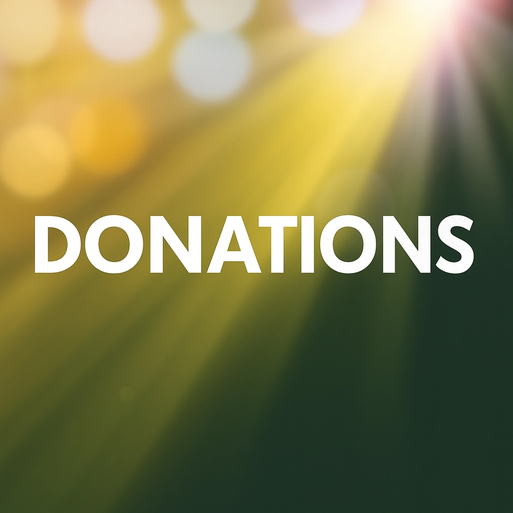 A visual representation of donations flowing into an art program, benefiting children and communities. The lighting is hopeful and uplifting, highlighting the positive impact of the donations.