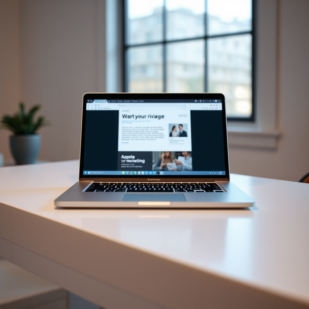 Premium product mockup style visual