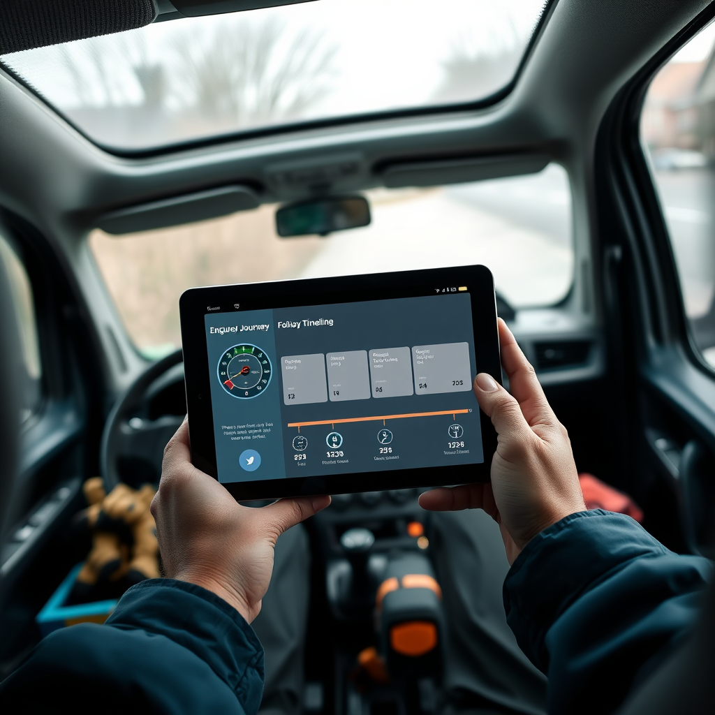 Demo thumbnail showing a plumber enquiry journey and follow-up messages