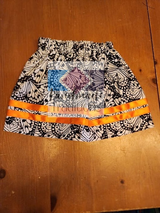 Infant Black butterfly Skirt